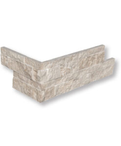 Ivory Travertine Split Face Mosaic