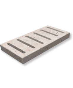 Ivory Travertine Tumbled Pool Coping Deck Drain