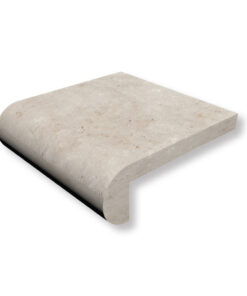 Ivory Travertine Tumbled Pool Coping Remodel Bullnose